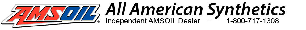 All American Synthetics Logo - Independent AMSOIL Dealer - 1-800-717-1308 - Call for special pricing and discounts.